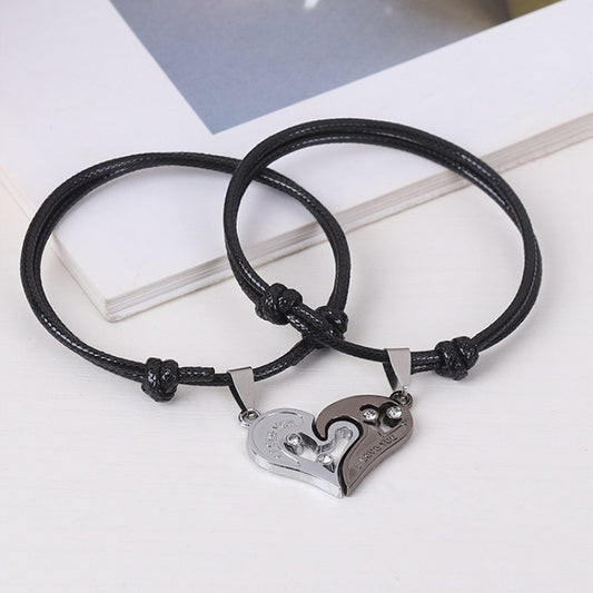 Love lock bracelet jewelry