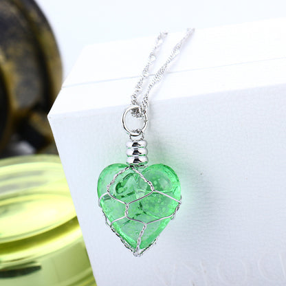 Lovers Love Crystal Night Fluorescent Jewelry