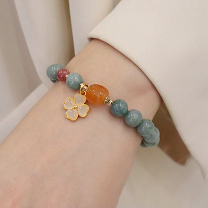 Jade Crystal Bracelet For Women