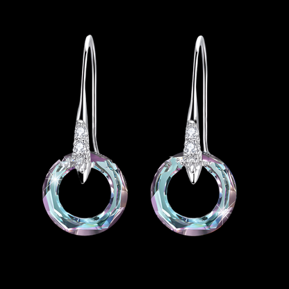 S925 Diamond Ear Hook Earrings