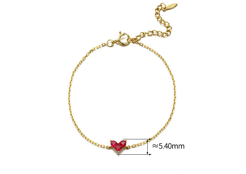 Women's Jewelry Stitching Love Zircon Bracelet