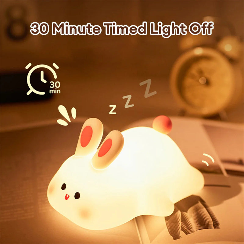 Cute LED Bunny Night Light