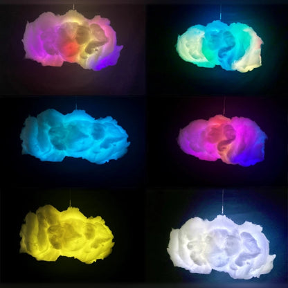 3D RGBIC Clouds Bedroom Light