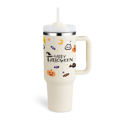 Tumbler With Handle Straw Insulated