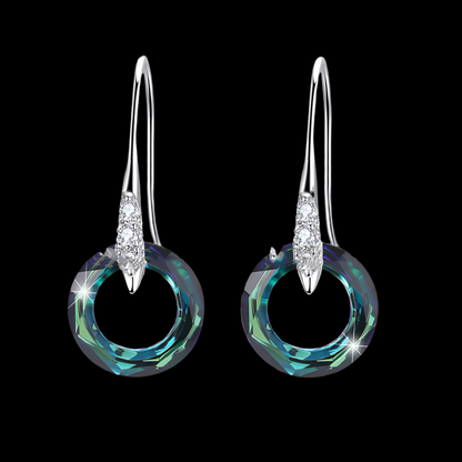 S925 Diamond Ear Hook Earrings