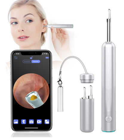 WiFi Otoscope Ear Cleaner Cleaning Endoscope Wireless Ear Inspection Camera Gyroscope Earwax Removal Tool