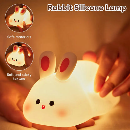 Cute LED Bunny Night Light