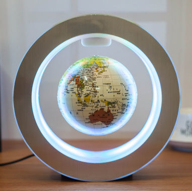 Anti Gravity Magic Round LED World Map