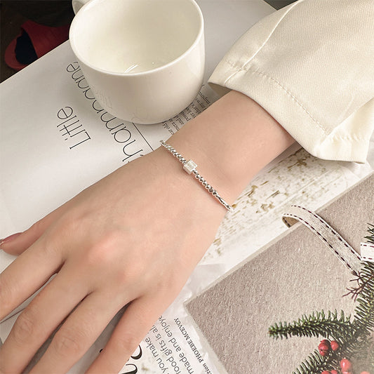 Fashion Silver Square Bracelet For Women