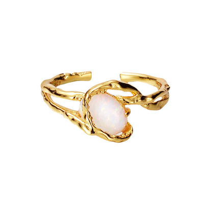 Fashion Opal Stone Ring For Women