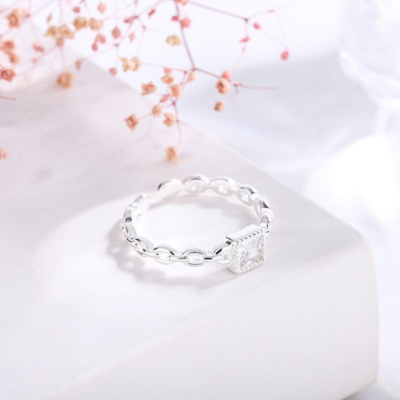 Fashion Chain Hollow Ring For Women