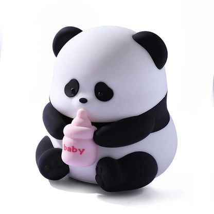 Cute Panda Silicone Night Light