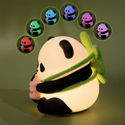 Cute Panda Silicone Night Light