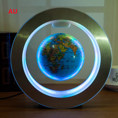 Anti Gravity Magic Round LED World Map