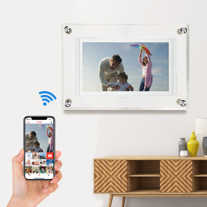 WI-FI HIGH-DEFINITION ACRYLIC DIGITAL PHOTO FRAME