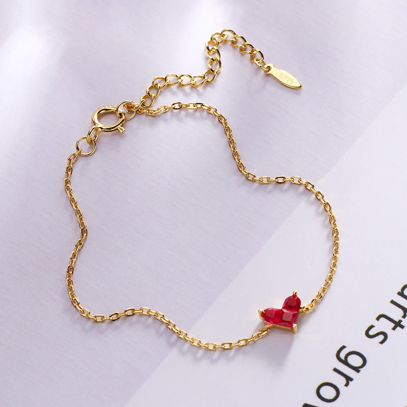 Women's Jewelry Stitching Love Zircon Bracelet