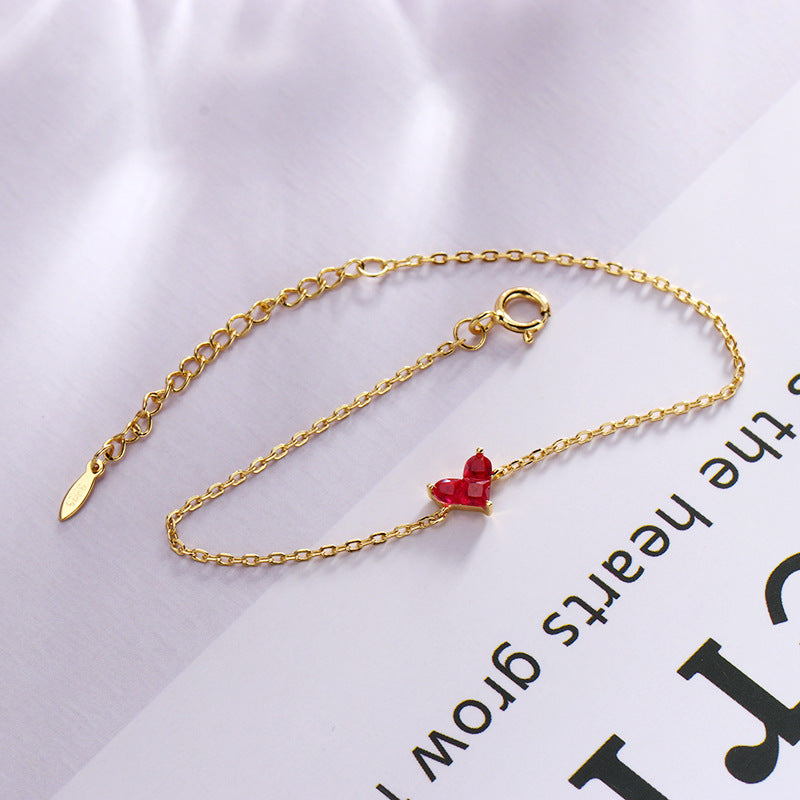 Women's Jewelry Stitching Love Zircon Bracelet